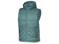 Kurtki i kamizelki sportowe męskie - CRIVIT Kamizelka termoaktywna męska z impregnacją (M (48/50), Zielony) - miniaturka - grafika 1