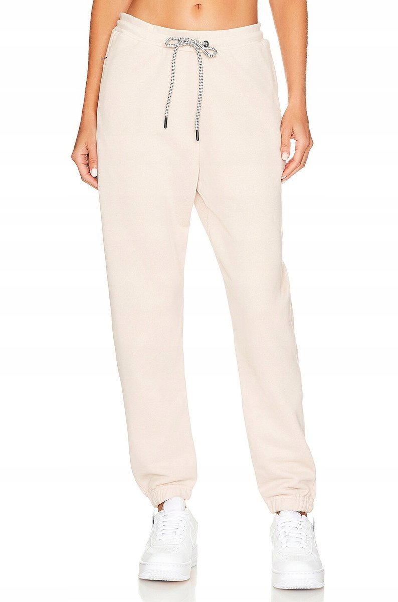 REEBOK - SPODNIE DRESOWE DAMSKIE - RBK VB SL JOGGERS HU0428 BEŻOWE