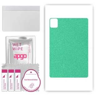 folia naklejka skórka strukturalna na TYŁ do Blackview Tab 30 WiFi - Seledynowy Pastel Matowy - apgo SKINS - Akcesoria do tabletów i e-booków - miniaturka - grafika 1