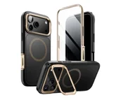 Etui i futerały do telefonów - Supcase Iblsn Ares Flip Mag Magsafe do Iphone 17 Pro Desert Gold - miniaturka - grafika 1