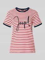 Koszulki i topy damskie - t-shirt z wyhaftowanym logo model 'Trinity' - miniaturka - grafika 1