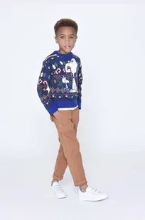 Marc Jacobs sweter dziecięcy kolor granatowy lekki - Swetry dla chłopców - miniaturka - grafika 1