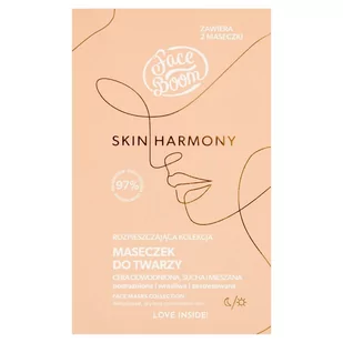 FaceBoom Skin Harmony Rozpieszczająca Kolekcja Maseczek Do Twarzy 5.0 g - Maseczki do twarzy - miniaturka - grafika 1