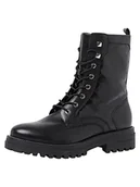 Botki damskie - Tamaris Damskie sztyblety 1-25224-29, czarne, 39 EU - miniaturka - grafika 1