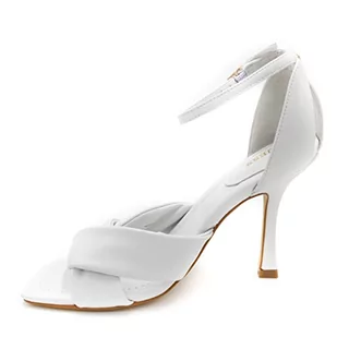 Guess Hyson, Sandały damskie, Biały, 36 EU - Sandały damskie - miniaturka - grafika 1