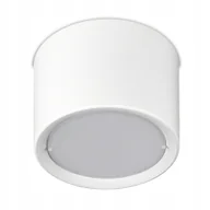 Oprawy, klosze i abażury - Oprawa Lampa sufitowa Tuba biała natynkowa Led 10W neutralna - miniaturka - grafika 1