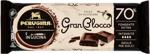 Czekolada gorzka blok do topienia Gran Blocco 70% Extra 150g - Perugina - Słodkie kremy i masła - miniaturka - grafika 1