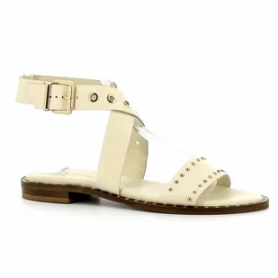 Sandały damskie beżowe CARINII - Carinii - Sandały damskie - miniaturka - grafika 1