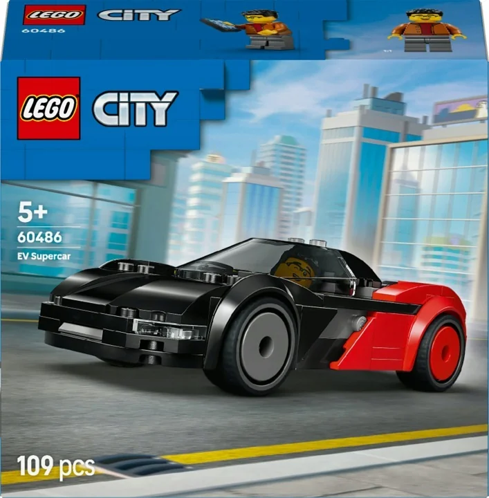 LEGO CITY SUPERSAMOCHÓD ELEKTRYCZNY 60486