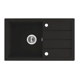Laveo Trzynastka zlewozmywak granitowy 79x48cm SBP_711T SBP_711T - Zlewozmywaki - miniaturka - grafika 1