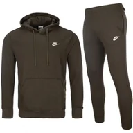 Dresy męskie - Nike khaki komplet dresowy męski spodnie bluza CZ7857-326 M - miniaturka - grafika 1