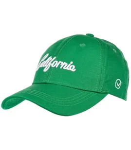Czapka z daszkiem bawełniana regulowana unisex haft CALIFORNIA - Czapki i chusty sportowe męskie - miniaturka - grafika 1