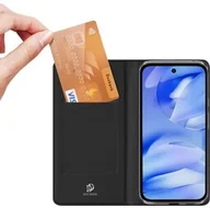 Etui i futerały do telefonów - Dux Ducis Etui z klapką Skin Pro do Google Pixel 9a, czarne - miniaturka - grafika 1