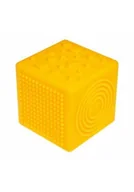 Rolnictwo i przemysł - Kostka sensoryczna żółta 8,5cm - miniaturka - grafika 1