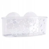 Półki łazienkowe - Półka łazienkowa pod prysznic organizer przyssawki - miniaturka - grafika 1