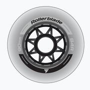 Akcesoria do skatingu - Kółka do rolek Rollerblade Wheels XT 90 mm/84A 8 szt. clear - miniaturka - grafika 1