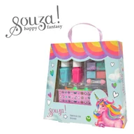 Zabawki kreatywne - Kosmetyki do makijażu i stylizacji paznokci dla dzieci zestaw 4 el. Jednorożec Souza! - zabawka - miniaturka - grafika 1