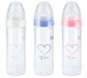 Butelki dla niemowląt - NUK NEW CLASSIC FC 250 ml 741625 - miniaturka - grafika 1