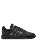 Buty dla dziewczynek - adidas Sneakersy Hoops 3.0 K GZ9671 Czarny - miniaturka - grafika 1