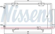 Chłodnice - NISSENS CHŁODNICA KLIMATYZACJI 94540 TOYOTA AVENSIS 97 94540 - miniaturka - grafika 1