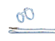 Smycze dla psów - Nobby 78027-06 Garnitur Katzenhalsband "Kitty Cat", Hellblau - miniaturka - grafika 1