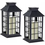 Lampy ogrodowe - SUPERLED 5185-2 Czarny Lampa ogrodowa - miniaturka - grafika 1
