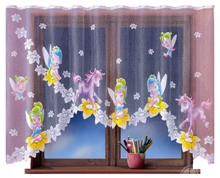 Kucyk 300x150cm firana żakardowa malowana - Firany - miniaturka - grafika 1