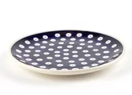 Talerze - Bolesławiec Talerz 16cm Kropki 42 103115 - miniaturka - grafika 1
