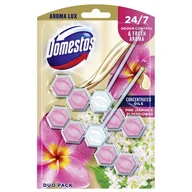 Wody i perfumy unisex - Domestos Aroma Lux Pink Jasmine & Elderflower Kostka toaletowa do WC - miniaturka - grafika 1