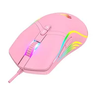 Myszki - Havit MS1026 RGB różowa - miniaturka - grafika 1