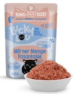 Mokra karma dla kotów - Lucky Lou Lifestage Adult Drób i bażant saszetka 300g - miniaturka - grafika 1