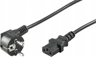 Kable komputerowe i do monitorów - Kabel zasilający MicroConnect Power Cord 0,5m Black IEC320 PE010405 - miniaturka - grafika 1