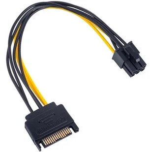 AKYGA ADAPTER SATA M / PCI-EXPRESS 6-PIN F AK-CA-30 (KABAKGZAW0014 [5273311]) - Kable komputerowe i do monitorów - miniaturka - grafika 1