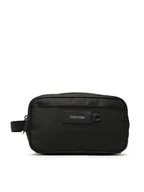 Kosmetyczki, organizery i kuferki - Calvin Klein Kosmetyczka Ck Elevated Washbag K50K509968 Czarny - miniaturka - grafika 1