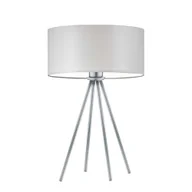 Lampy stojące - Lampa stołowa z abażurem SIERRA w stylu skandynawskim - miniaturka - grafika 1