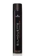 Kosmetyki do stylizacji włosów - Schwarzkopf Silhouette Black Super Hold Hairspray lakier utrwalający do włosów 500ml - miniaturka - grafika 1