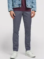 Spodnie męskie - Jack&Jones Chinosy Jjimarco Jjbowie 12176042 Szary Slim Fit - miniaturka - grafika 1
