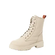 Kozaki damskie - Marco Tozzi Damskie 2-26216-43 modne kozaki, Cream Nappa, 39 EU, krem nappa, 39 EU - miniaturka - grafika 1