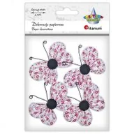 Zabawki kreatywne - Hasta Ozdoba papierowa motyle - miniaturka - grafika 1