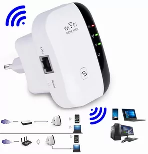 Wzmacniacz Sygnału Wifi Repeater Lan 300Mbps - Wzmacniacze sygnału wifi - miniaturka - grafika 1