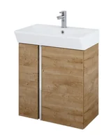 Szafki łazienkowe - Elita Skye set 60 2D umywalka + szafka canela oak 168351 5907546871901 - miniaturka - grafika 1