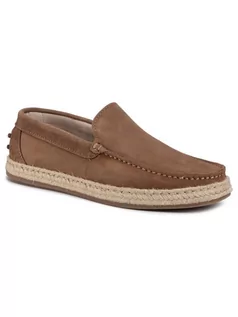 Espadryle męskie - QUAZI Espadryle QZ-64-04-000651 Brązowy - grafika 1