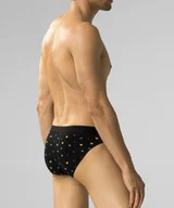 Majtki męskie - SLIPY ATLANTIC 3MP-175 JZ24 (kolor czarny, rozmiar XL) - miniaturka - grafika 1