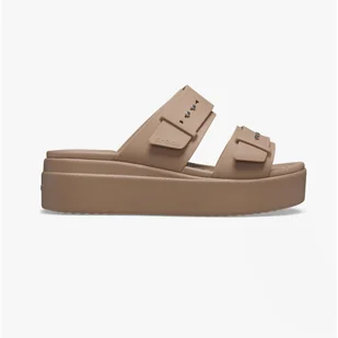 Klapki damskie Crocs BROOKLYN BUCKLE LOWWDG - Klapki i japonki męskie - miniaturka - grafika 1