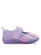 Buty dla dziewczynek - Frozen Kapcie AW23-40DFR Fioletowy - miniaturka - grafika 1