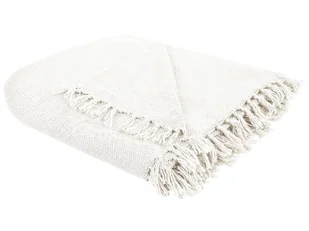 Koc 240 x 220 cm złamana biel CHAOHANI - Koce - miniaturka - grafika 1