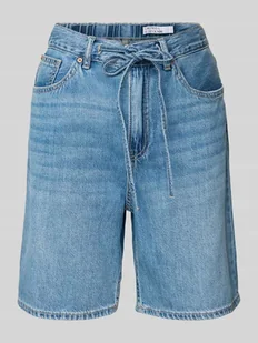 Szorty jeansowe o kroju relaxed fit z mieszanki bawełny i lyocellu model ‘VILLA’ - Spodenki damskie - miniaturka - grafika 1