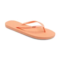 Klapki i japonki damskie - Damskie Japonki ROXY VIVA IV J SNDL ARJL100663-LCH – Pomarańczowy - miniaturka - grafika 1