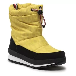 Buty dla dziewczynek - Śniegowce Tommy Hilfiger - Snow Boot T3B6-32547-1486 M Yellow 200 - grafika 1