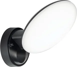 Polux LED Zewnętrzny kinkiet OLAF LED/10W/230V IP44 czarny - Lampy ogrodowe - miniaturka - grafika 1